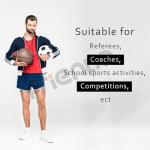 35-Piece Emergency Whistle Set with Keychain