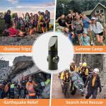 7-in-1 Emergency Survival Whistle Tool