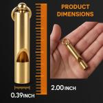 Loud Brass Emergency Whistle - 125db Survival Tool