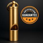 Loud Brass Emergency Whistle - 125db Survival Tool