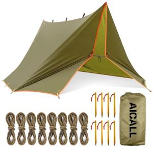 10x10 Waterproof Camping Tarp for Outdoor Use