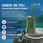 Survivor Filter PRO Portable Water Filter Pump