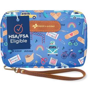 Kids Travel First Aid Kit - 130 Pieces