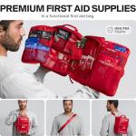 SurviveX Pro First Aid Kit for Travel & Outdoors