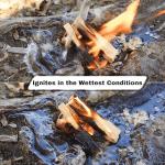 Titan PPE TinFerno Fire Starter Kit, 100 Pieces