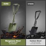 REDCAMP 23" Portable Military Folding Shovel