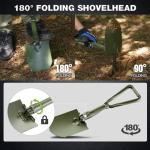 REDCAMP 23" Portable Military Folding Shovel