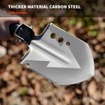 Compact Tactical Shovel Multi-Tool Survival Kit