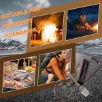 Infinity Lighter & Multitool Keychain Set