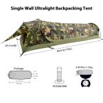 GEERTOP Ultralight Waterproof Bivy Tent for Camping