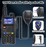 BAOFENG UV-10R MAX Tactical Ham Radio Walkie Talkies