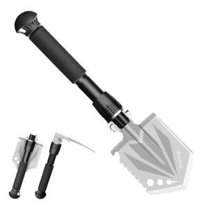 Portable Foldable Camping Shovel and Multitool
