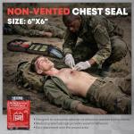 144-Piece Trauma First Aid Kit for Emergencies