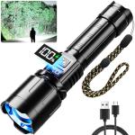 High Lumens Tactical LED Rechargeable Flashlight