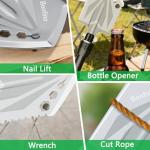 Portable Foldable Camping Shovel and Multitool