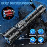 High Lumens Tactical LED Rechargeable Flashlight