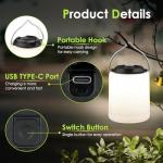 Rechargeable LED Camping Lantern with 1000LM Brightness