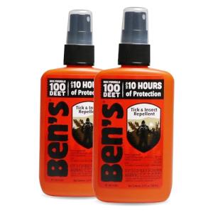Ben's 100 Alcohol-Free Tick & Insect Repellent Spray