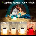 Rechargeable LED Camping Lantern with 1000LM Brightness