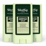 WestKey Labs Mosquito Repellent Balm Stick - 3-Pack