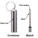 Permanent Match Metal Fire Starter, 2 Pack