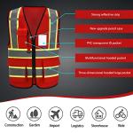 Big & Tall High Visibility Emergency Safety Vest