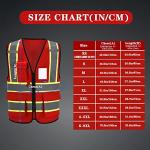 Big & Tall High Visibility Emergency Safety Vest