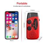 Hand Crank Radio with Flashlight and SOS Alarm