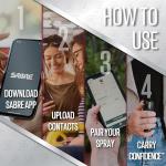 SABRE SMART Bluetooth Pepper Spray with GPS Alerts