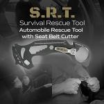 14-in-1 Survival Rescue Tool with Seat Belt Cutter