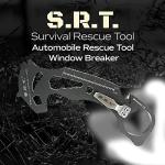 14-in-1 Survival Rescue Tool with Seat Belt Cutter