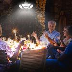 HULPPRE Bright Solar Shed Light with Remote