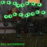 Solar Eyeball Pathway Lights - Halloween Decor