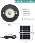 3000LM Solar Shed Lights with Remote Control - 2 Pack