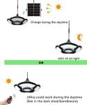 HULPPRE Bright Solar Shed Light with Remote