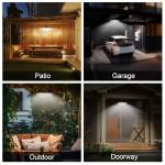 Solar-Powered Motion Sensor Light with Remote Control