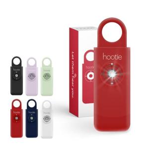 Hootie Personal Safety Alarm with Keychain Strobe