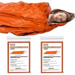 Emergency Sleeping Bags 2-Pack for Survival