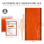 Emergency Sleeping Bags 2-Pack for Survival