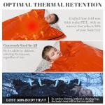 Emergency Sleeping Bags 2-Pack for Survival