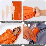 Emergency Sleeping Bags 2-Pack for Survival
