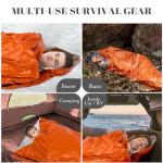 Emergency Sleeping Bags 2-Pack for Survival