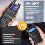 Baofeng Long Range Handheld NOAA Weather Radio 2 Pack