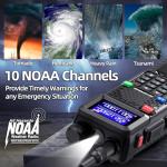 Baofeng Long Range Handheld NOAA Weather Radio 2 Pack