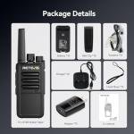 Retevis RT68 Long Range Walkie Talkies - 10 Pack