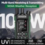 BAOFENG DM-32UV Long Range Tactical Walkie Talkie