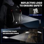 OIWAS 20L Ultralight Hiking Backpack with Hydration Outlet