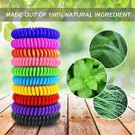 40 Pack DEET-Free Mosquito Repellent Wristbands