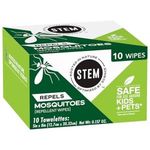 Botanical Mosquito Repellent Wipes - 10 Count