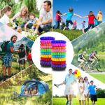 40 Pack DEET-Free Mosquito Repellent Wristbands